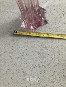 Vintage Murano Pink Vase
