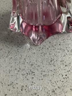 Vintage Murano Pink Vase