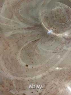 Vintage Murano Style Art Glass Plate w 39 38 cm