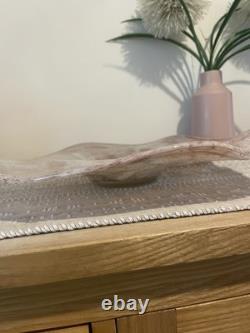 Vintage Murano Style Art Glass Plate w 39 38 cm