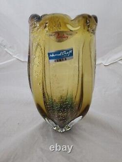 Vintage Narumi Fantasy Glass Vase Serial #45512