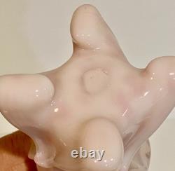 Vintage Royal Pink Seguso Murano Blown Art Glass Bud Vase -A