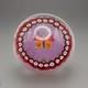 Vintage Scottish Paul Ysart Lampwork Millefiori Butterfly Glass Paperweight