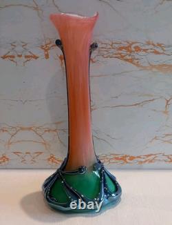 Vintage Silice Creation Silca design Biot French Art/Deco Vase By J. M Operto