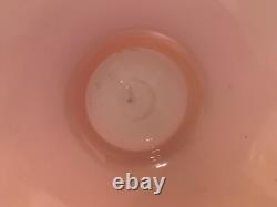 Vintage Steuben Art Glass Pink Rosaline Centerpiece Bowl