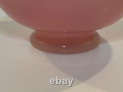 Vintage Steuben Art Glass Pink Rosaline Centerpiece Bowl
