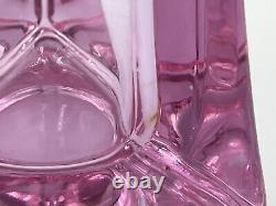 Vintage Viking Thistle Pink 3 Foil/Finger Swung Vase/12/Rare/