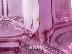 Vintage Viking Thistle Pink 3 Foil/Finger Swung Vase/12/Rare/