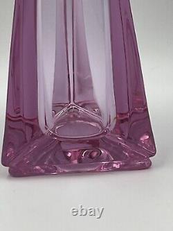 Vintage Viking Thistle Pink 3 Foil/Finger Swung Vase/12/Rare/