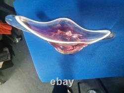 Vintage center table glass vase for decoration used Joseph used work of ar