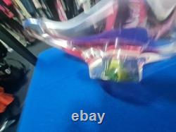 Vintage center table glass vase for decoration used Joseph used work of ar Vintage center table glass vase for decoration used Joseph used work of ar
