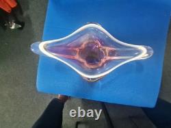 Vintage center table glass vase for decoration used Joseph used work of ar