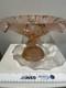 Walther Art Deco Pink Glass Centre Piece Floating Neptun 11 set XRare Excell