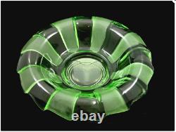 Walther Art Deco Pink Glass Centre Piece Floating Neptun 11 set XRare Excell Walther Art Deco Pink Glass Centre Piece Floating Neptun 11 set XRare Excell