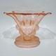 Walther & Sohne Art Deco Windsor Vase Pink Glass