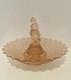 Walther & S&ouml;hne Goose Girl Art Deco Frosted Pink Glass Centerpiece Bowl 1930s