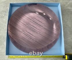 Wedgwood Glass Large Shallow Spirit Bw, Ronald Stennett-wilson, 14 35.5cm Boxed