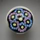 Whitefriars 1975 Garland Paperweight Pink & Blue