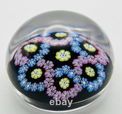 Whitefriars 1975 Garland Paperweight Pink & Blue