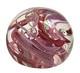 Whitefriars 9850 Pink Yellow White Art Glass Abstract Paperweight Has Sticker