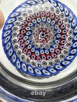 Whitefriars Millefiori Pinkish With Monk Cane