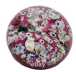 William Manson And Rare Miniature Paperweight Signed And Dated 2003