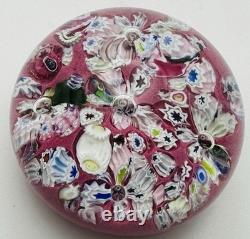 William Manson And Rare Miniature Paperweight Signed And Dated 2003