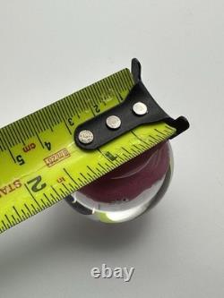 William Manson And Rare Miniature Paperweight Signed And Dated 2003