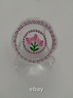 William Manson Crocus Limtd. Ed. Paperweight Made For Caithness Certificate