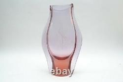 Zelezny Brod Neodymium Vase Czech Art Glass Miroslav Klinger Heron Alexandrite